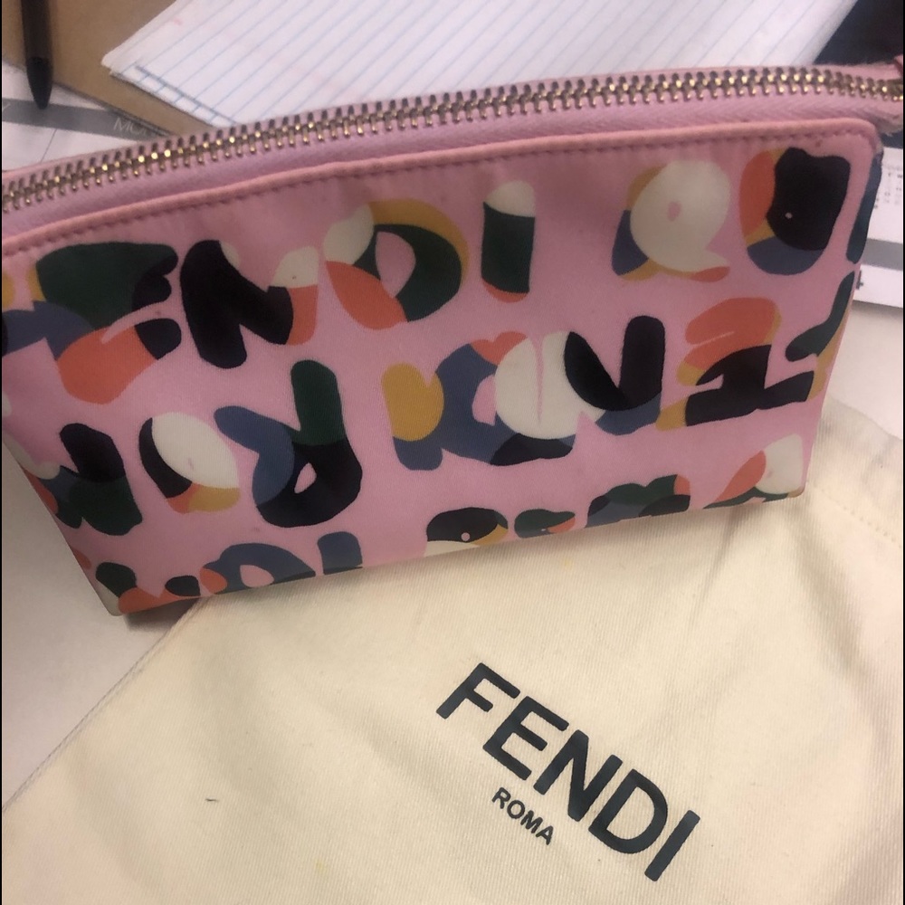 Authenticity Fendi cosmetic case